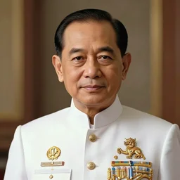 Portrait of Prayut Chan-o-cha by Greg Rutkowski. digital art. trending on artstation. HD. 8K. highly detailed. good lighting. beautiful. epic. masterpiece.