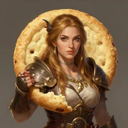 snickerbiscut portrait as a dnd character fantasy art.