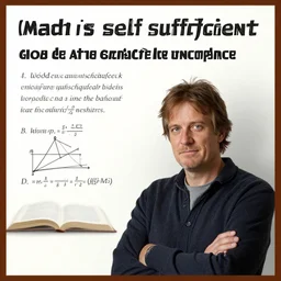 Maths is self sufficient with the proof given in the image and Godel is agreeing that he lied that maths is incomplete
