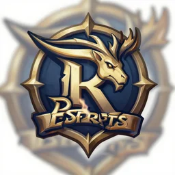 ram esports logo vector art, deep focus, d & d, fantasy, intricate, elegant, highly detailed, digital painting, artstation, concept art, matte, sharp focus, illustration, hearthstone,