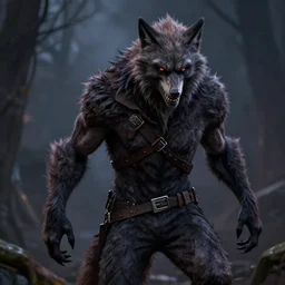werewolf from van helsing unreal engine hyperreallistic render 8k