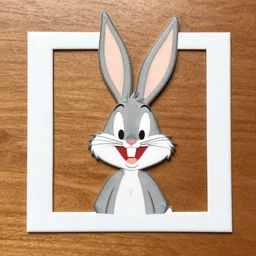 loony tunes bugs bunny smear frame