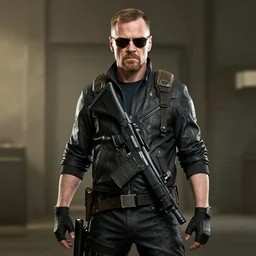 walter white as a rainbow six siege operator, 4 k, highly detailed,