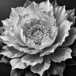 beautiful amazing art of intricate flowers modern color with black and white, by art by alesso baldovinetti, trending on artstation, featured on behance, octane render.