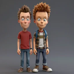 beavis and butthead photorealistic highly detailed unreal 5