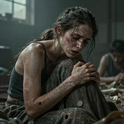 hell with people suffering, fluent composition, concept art, ambient light, 4 k, intricate details, highly professionally detailed, cgsociety, highly detailed -