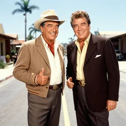 Dean Martin and Jerry Lewis in road to Eldorado