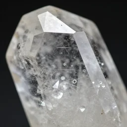 crystal, extreme close-up, beautiful crystal, inclusions, scratches, crystal flaws, gem, HD photography, 4k, 8k
