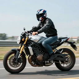Motorcycle in the style of zdzislaw Bek