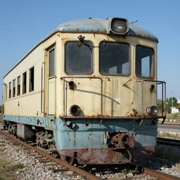 an abandoned caboose, photography
