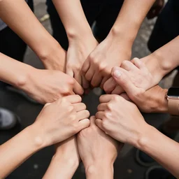 tousend hands holding each other, hands, hd, high quality, high detailed, body, arm, hand,