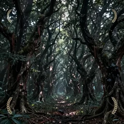psychedelic horror darkwave, the trees are alive