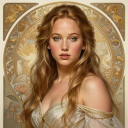 Jennifer Lawrence as legolas, cute, fantasy, intricate, elegant, highly detailed, digital painting, 4k, HDR, concept art, smooth, sharp focus, illustration, art by artgerm and H R Giger and alphonse mucha