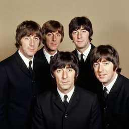 Ringo Starr x4, The Ringles, The Beatles but every member is Ringo Starr, 1965 photograph