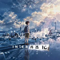 beautiful anime Interstellar by makoto shinkai, 8k wallpaper