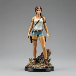 tasteful Lara Croft by René Lalique