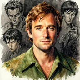 portrait, Robin Williams as Peter Pan, watercolor, dramatic lighting, cinematic, establishing shot, extremely high detail, foto realistic, cinematic lighting, pen and ink, intricate line drawings, by Yoshitaka Amano, Ruan Jia, Kentaro Miura, Artgerm, post processed, concept art, artstation, matte painting, style by eddie mendoza, raphael lacoste, alex ross