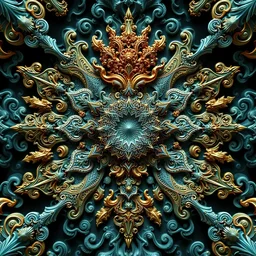 wonderful princess of fractals and patterns, hyper detailed, background intricate and detailed, ornate 8 k gorgeous intricate detailed, octane render
