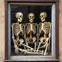the real skeletons were inside of us all along