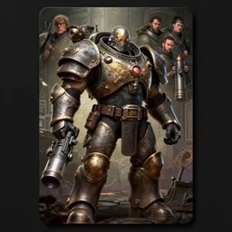 rugged boss killa from escape from tarkova with heavy armor and a rocket launcher, dim light, front game card, video game, dark, intricate, highly detailed, smooth, artstation, digital illustration by ruan jia and mandy jurgens and artgerm and wayne barlowe and greg rutkowski and zdislav beksinski