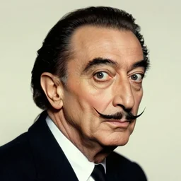 Salvador Dali using Photoshop