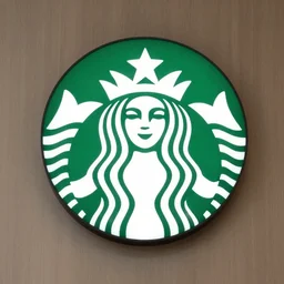 a copycat logo of the starbucks logo