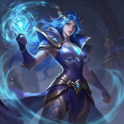 senna league of legends wild rift hero champions arcane magic digital painting bioluminance alena aenami artworks in 4 k design by lois van baarle by sung choi by john kirby artgerm style pascal blanche and magali villeneuve mage fighter assassin