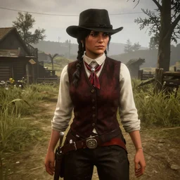 Abagail, Red Dead Redemption 2 in game scene