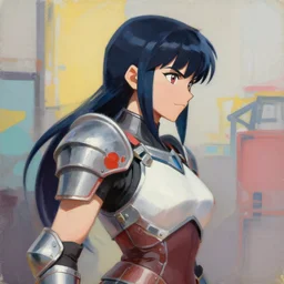 greg manchess portrait painting of partially armored motoko kusanagi as overwatch character, medium shot, asymmetrical, profile picture, organic painting, sunny day, matte painting, bold shapes, hard edges, street art, trending on artstation, by huang guangjian, gil elvgren, ruan jia, greg rutkowski, gaston bussiere