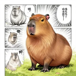 manga about a capybara