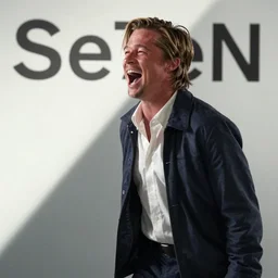 Brad Pitt screaming at the end of the movie se7en