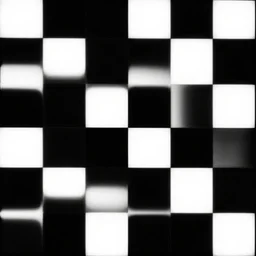 black and white squares