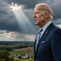 a photoshoot of black joe biden