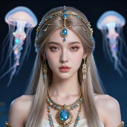 demon goddess close-up portrait tribal slavic russian princess, ancient high tech, jellyfish phoenix dragon, butterfly squid, burning halo, intricate artwork by Tooth Wu and wlop and beeple, greg rutkowski, very coherent symmetrical artwork, cinematic, hyper realism, high detail, octane render, unreal engine, 8k, Vibrant colors, Smooth gradients, High contrast, depth of field, aperture f1.2
