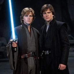 film still from star wars the empire strikes back, sebastian stan as luke skywalker,