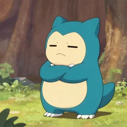 Snorlax pondering his Orb
