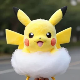 cotton candy pikachu