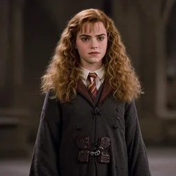 hermione in star wars, movie still frame, hd, remastered, movie grain, cinematic lighting
