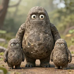 friendly rock golemns