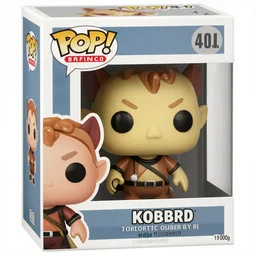 cute kobold funko pop, photorealistic, highly detailed