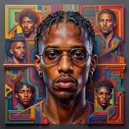 wet funk, groovy vibe, by esau andrews, igor zenin, andreas rocha and mark ryden : : highly intricate, sophisticated and complex, center framed, digital painting, concept art, hyperrealism, cinema 4 d, 8 k resolution, 6 4 megapixels, cgsociety, zbrush central, behance hd, hypermaximalist, a masterpiece, parallax, geometric
