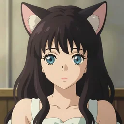 anime cat girl fantastically detailed eyes modern anime style art detailed cat ears cat girl nekomimi dress portrait Mina Petrovic Satoshi Kon Tran Ross shinkai makoto Studio ghibli Sakimichan Kentaro Miura Stanley Artgerm Lau WLOP Rossdraws James Jean Marc Simonetti trending on artstation Unreal Engine 4k 8k ultra HD