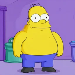 big chungus in the simpsons