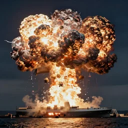 hindenburg explosion, photography