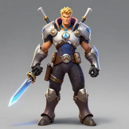Arnold as an Overwatch Hero