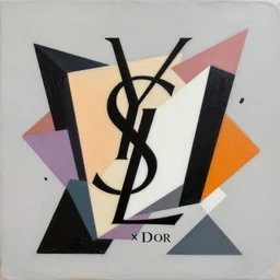 YSL x Dior x Akuma Profile Picture by Sachin Teng, asymmetrical, Organic Painting , Matte Painting,  geometric shapes, hard edges, graffiti, street art,:2 by Sachin Teng:4