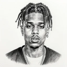 Juice WRLD pencil drawing by Paul cadden 4k detail