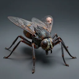 monstrous fly trap, bald, hyper detailed, digital art, trending in artstation, cinematic lighting, studio quality, smooth render, unreal engine 5 rendered, octane rendered, art style by klimt and nixeu and ian sprigger and wlop and krenz cushart.