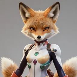 beautiful portrait of a female anthropomorphic coyote fursona wearing a zero suit samus suit. detailed hands. character design by charlie bowater, ross tran, artgerm, and makoto shinkai, detailed, soft lighting, rendered in octane
