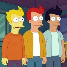 futurama anime
